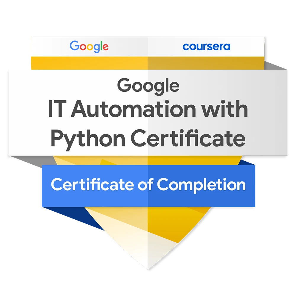 google-it-automation-with-python-professional